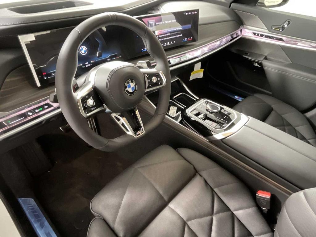 new 2025 BMW 740 car, priced at $104,325