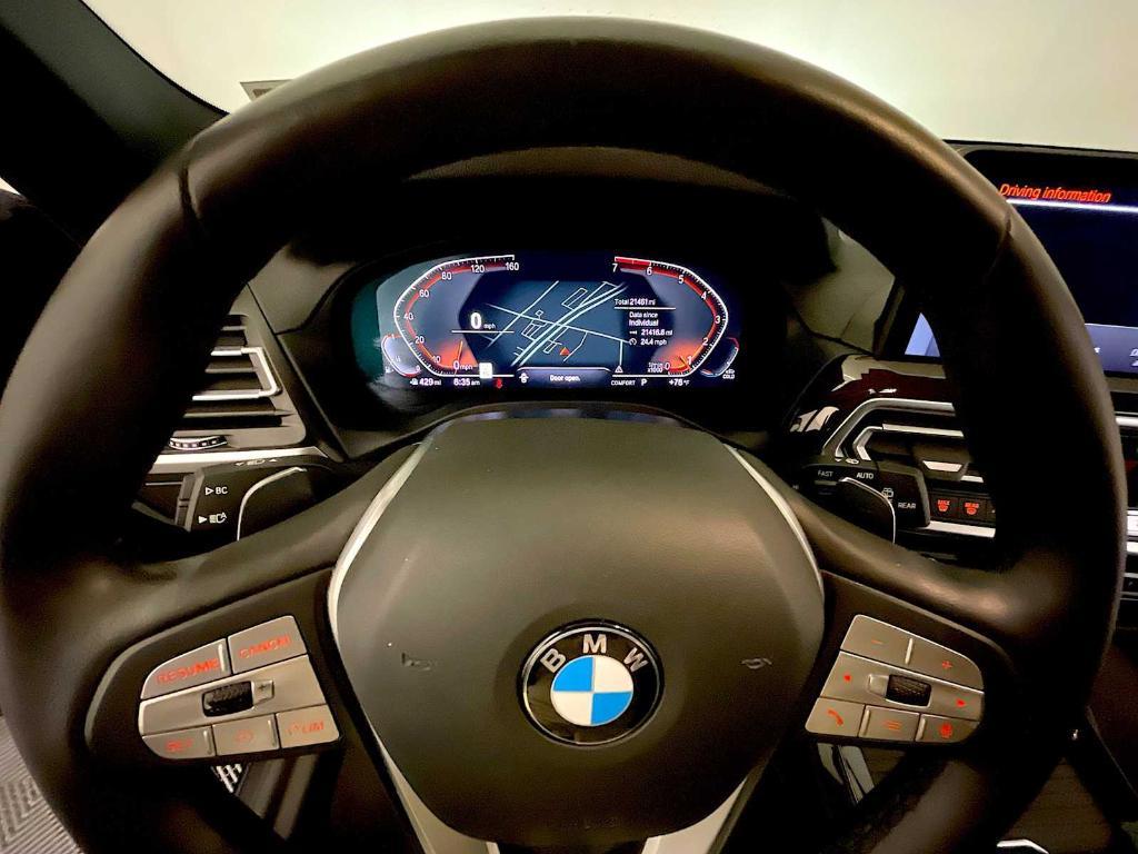 used 2022 BMW X3 car, priced at $35,495