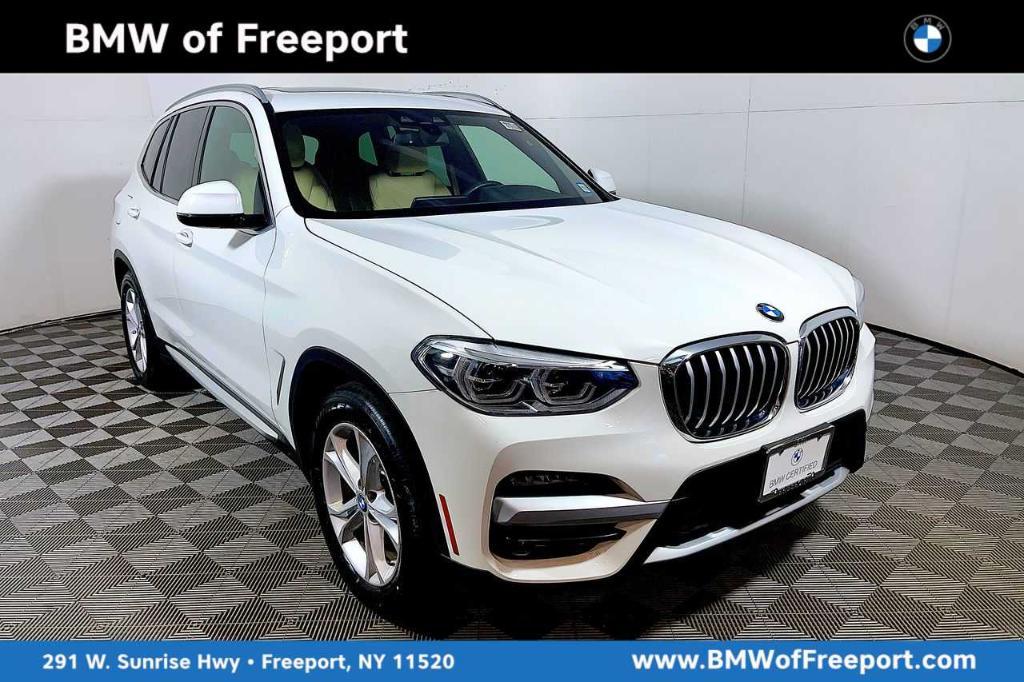 used 2021 BMW X3 car, priced at $29,988