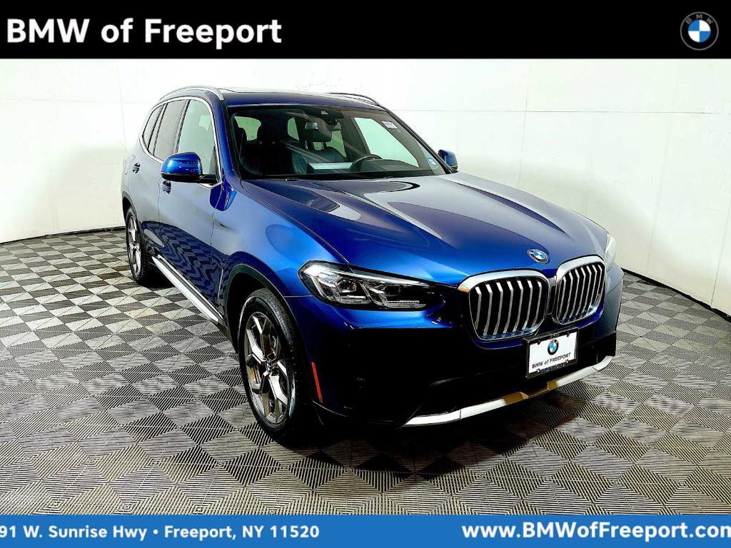 used 2022 BMW X3 car, priced at $34,943