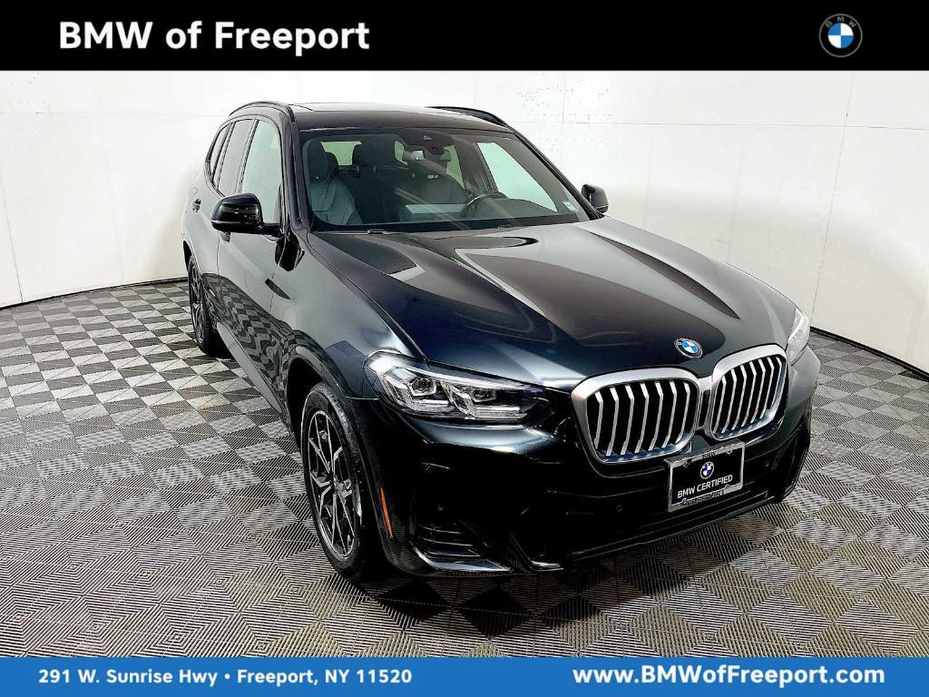 used 2022 BMW X3 car, priced at $37,998