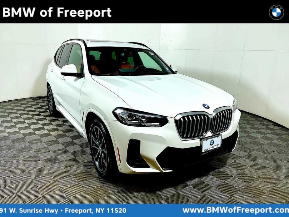 used 2022 BMW X3 car, priced at $39,695