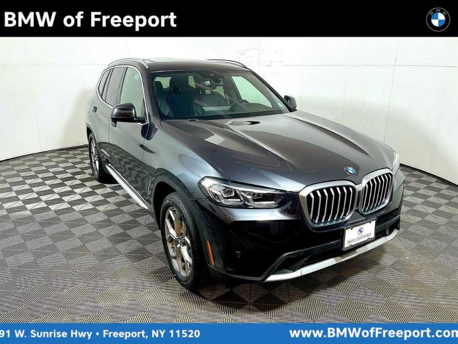 used 2022 BMW X3 car, priced at $37,495