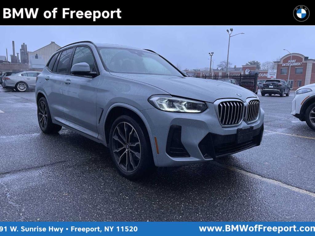 used 2022 BMW X3 car, priced at $37,943