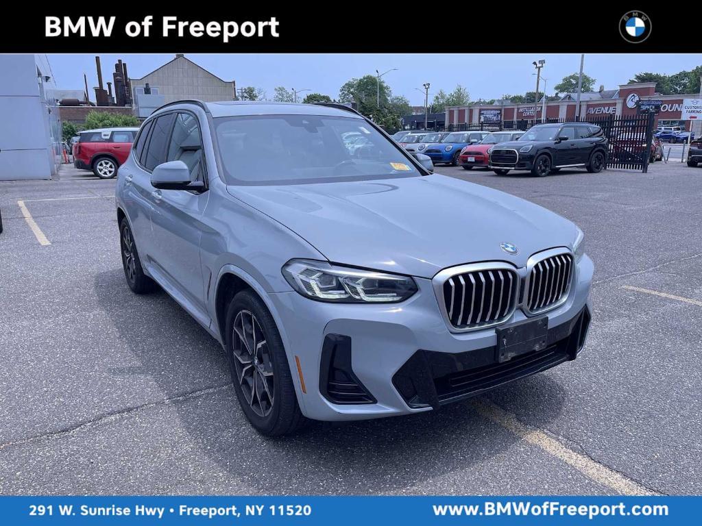 used 2022 BMW X3 car, priced at $37,943