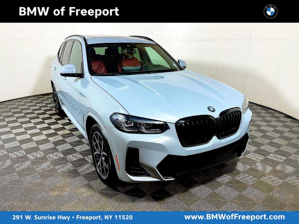 used 2022 BMW X3 car, priced at $34,943