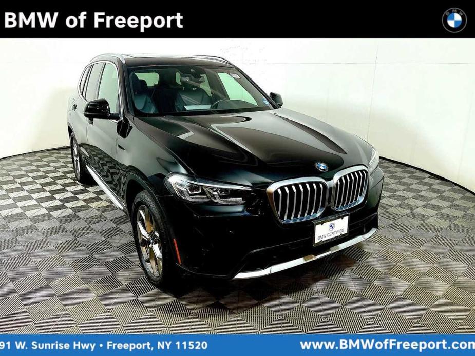 used 2022 BMW X3 car, priced at $37,499