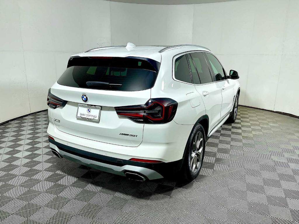 used 2022 BMW X3 car, priced at $32,395