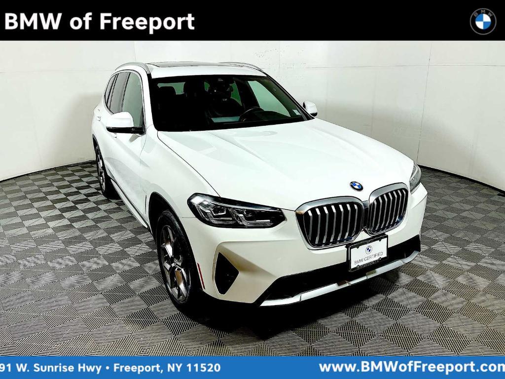 used 2022 BMW X3 car, priced at $32,395