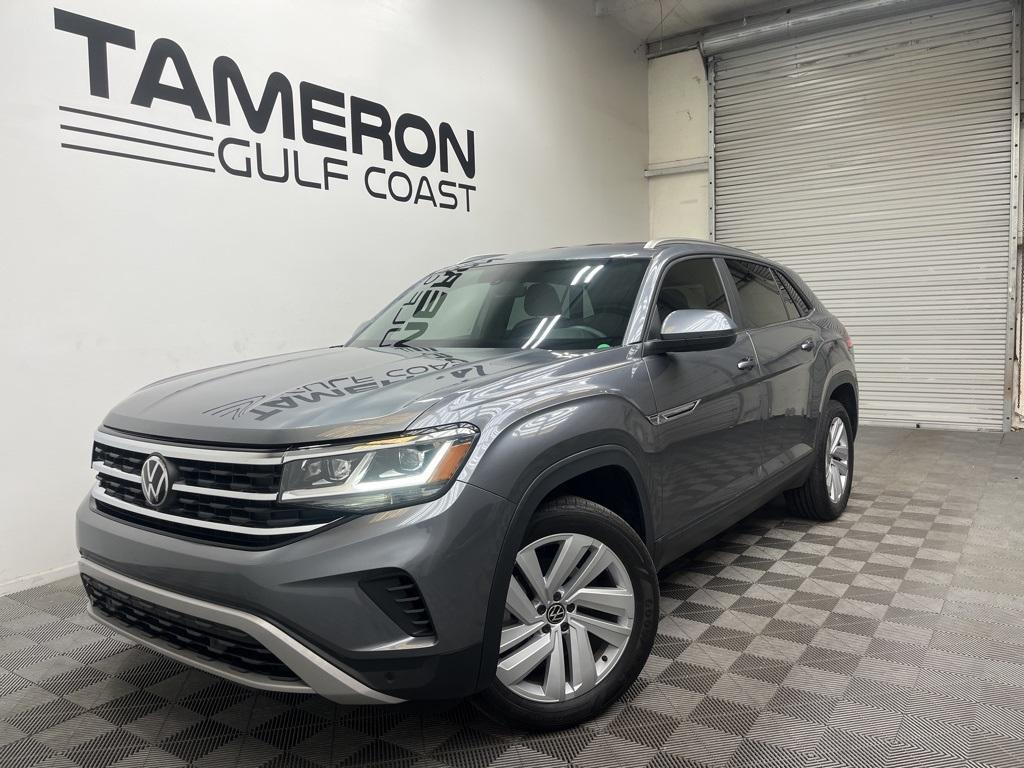 used 2023 Volkswagen Atlas Cross Sport car, priced at $26,997