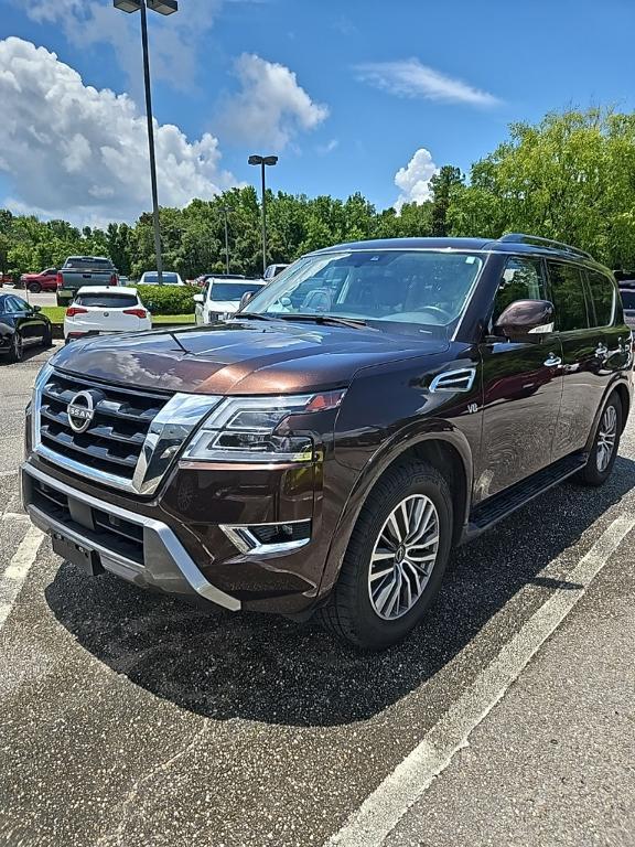 used 2022 Nissan Armada car, priced at $34,000