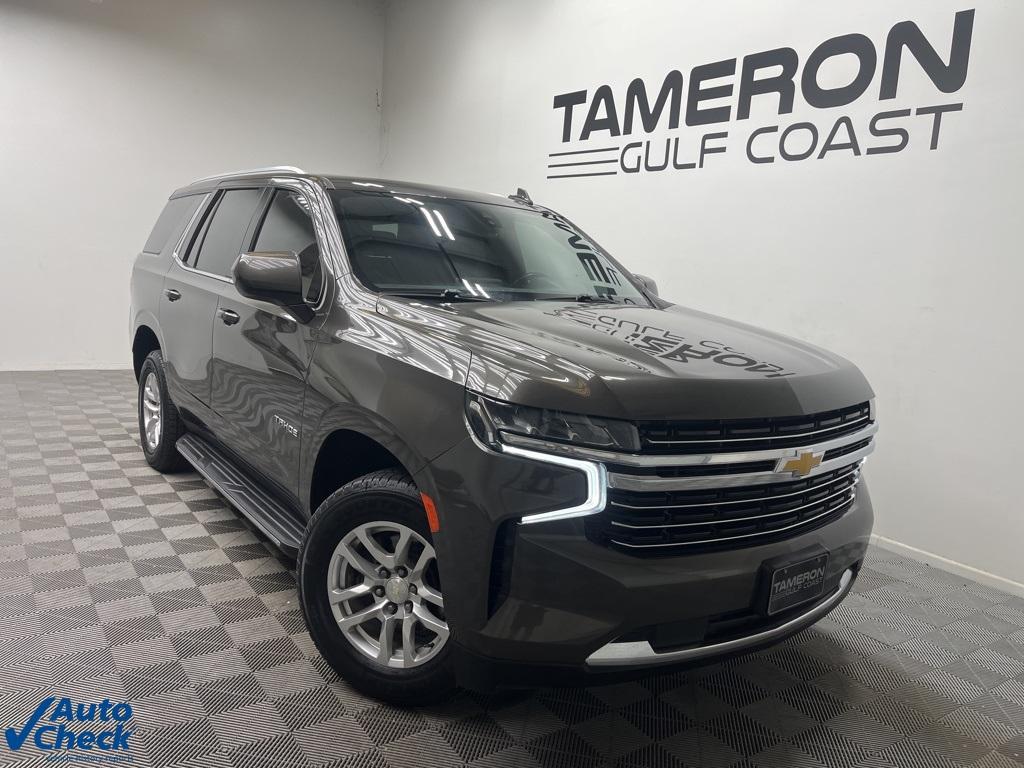 used 2021 Chevrolet Tahoe car, priced at $35,000