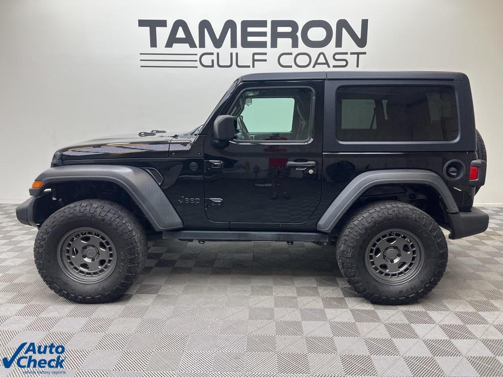used 2021 Jeep Wrangler car, priced at $30,195