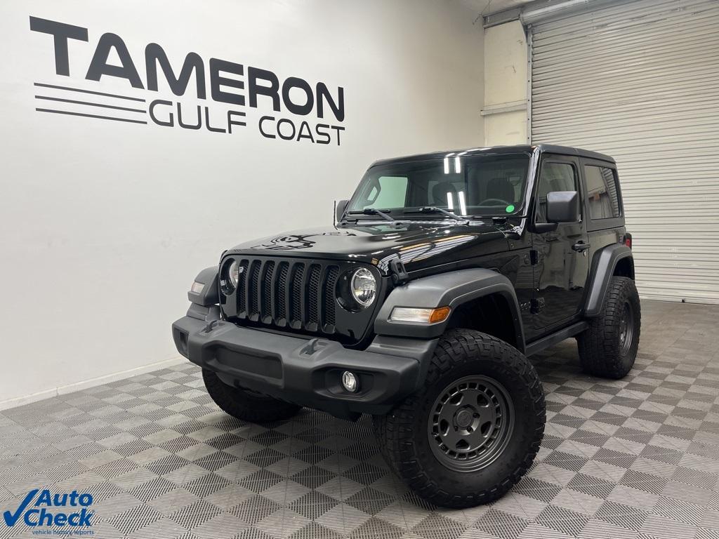 used 2021 Jeep Wrangler car, priced at $30,195