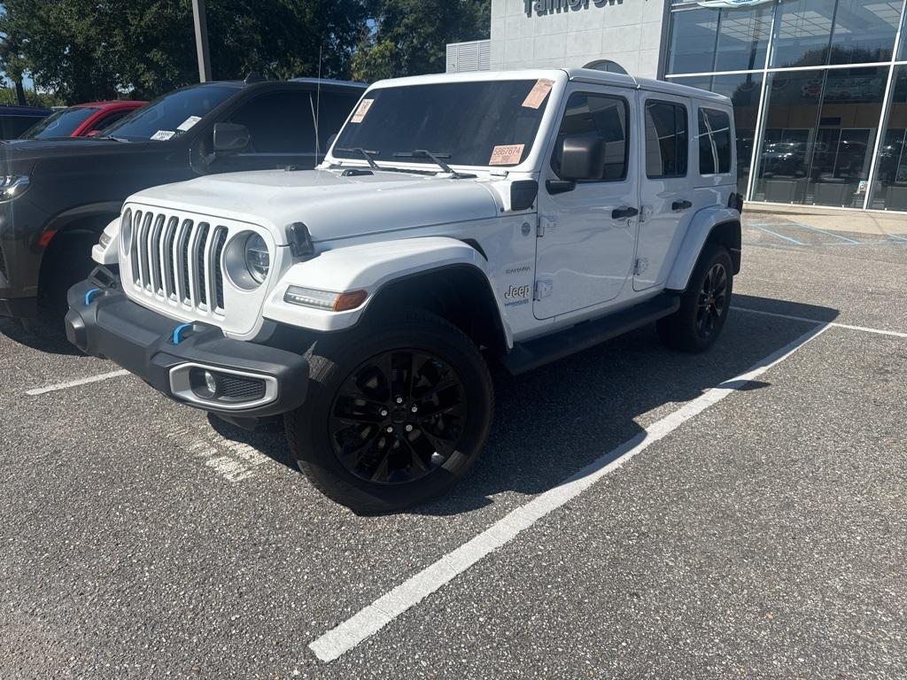 used 2022 Jeep Wrangler Unlimited 4xe car, priced at $35,000