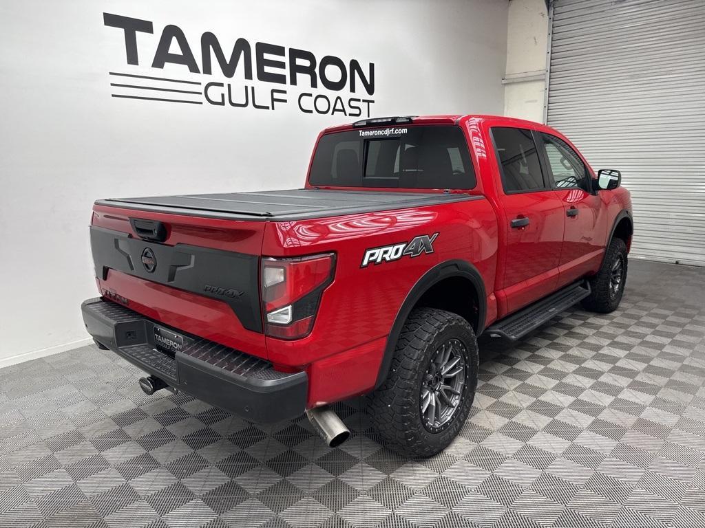 used 2021 Nissan Titan car, priced at $37,000