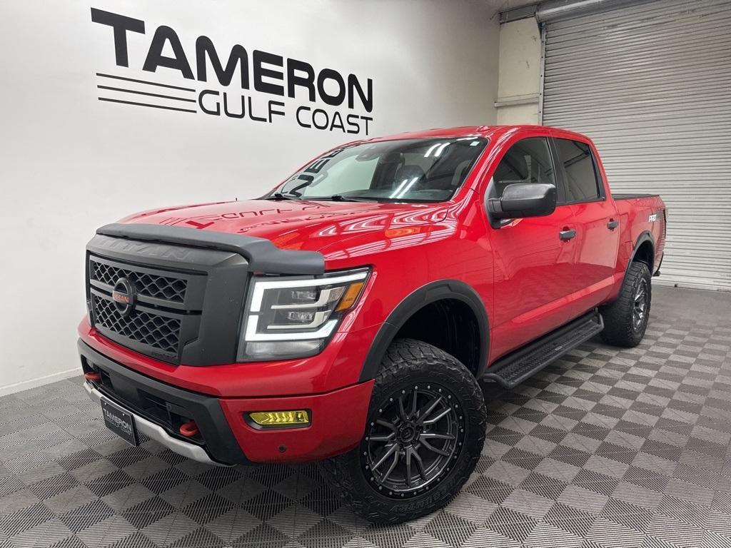 used 2021 Nissan Titan car, priced at $37,000