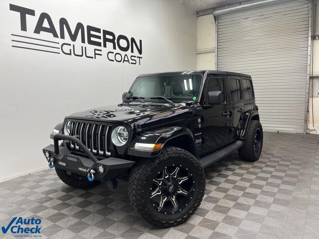 used 2022 Jeep Wrangler Unlimited 4xe car, priced at $34,000