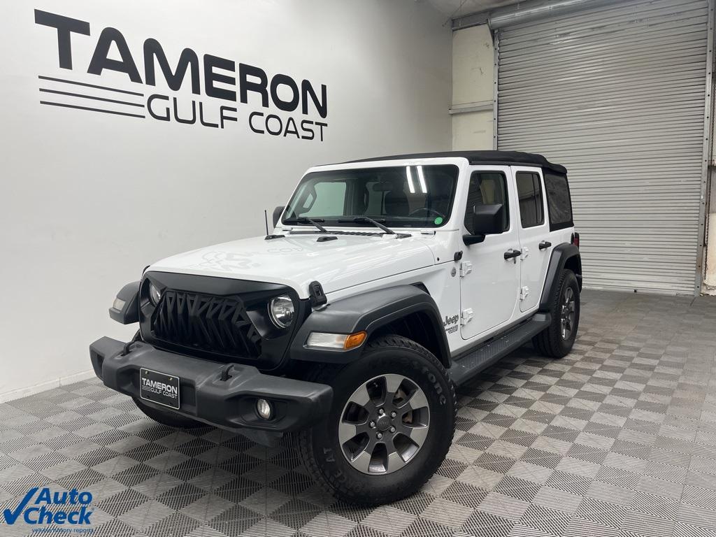 used 2018 Jeep Wrangler Unlimited car, priced at $21,500