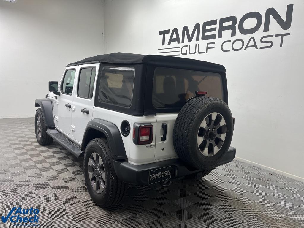 used 2018 Jeep Wrangler Unlimited car, priced at $21,500