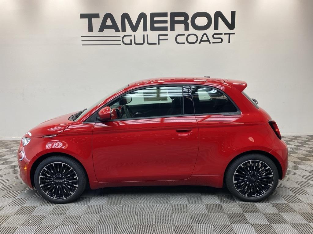 new 2024 FIAT 500e car, priced at $28,000