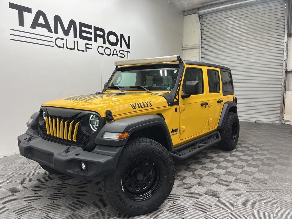 used 2020 Jeep Wrangler Unlimited car, priced at $28,000