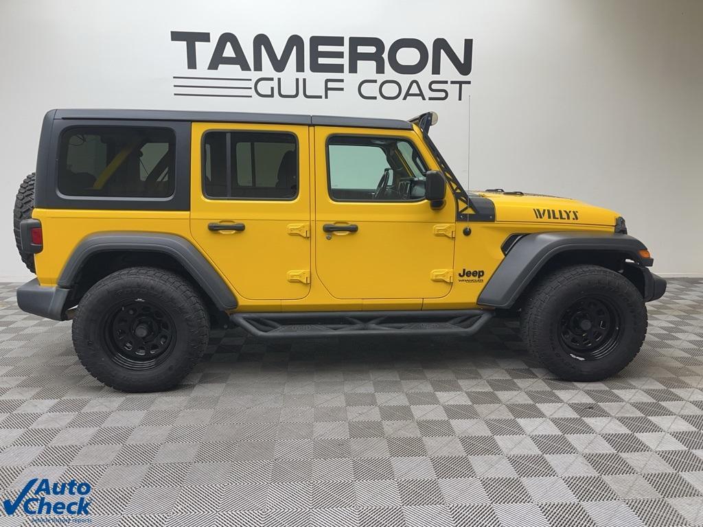 used 2020 Jeep Wrangler Unlimited car, priced at $28,000