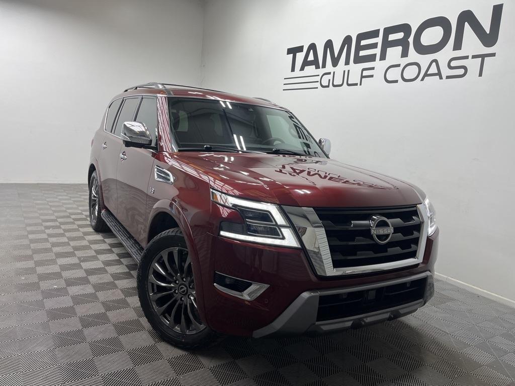 used 2022 Nissan Armada car, priced at $37,000