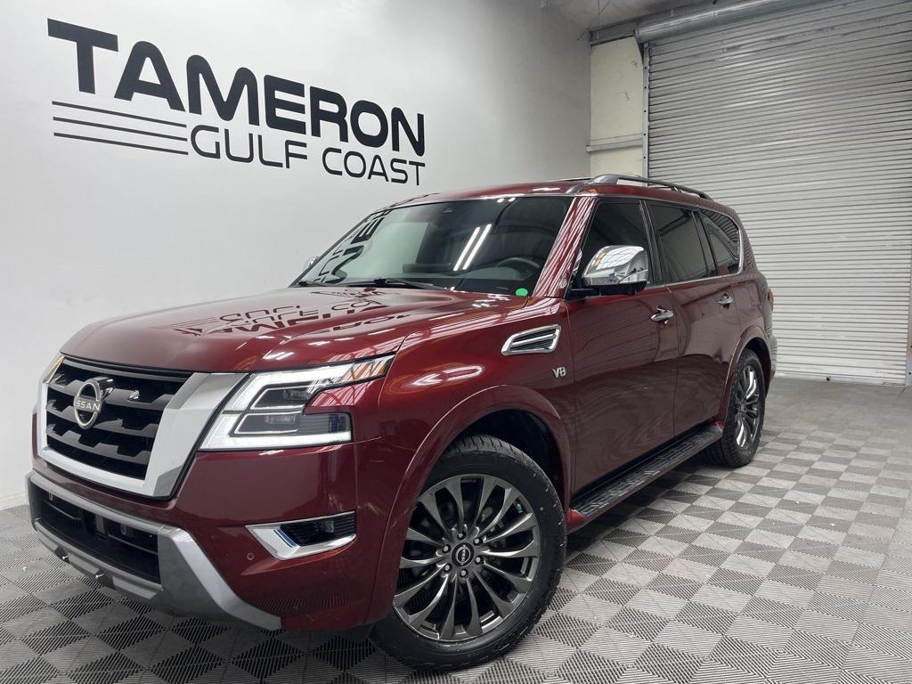 used 2022 Nissan Armada car, priced at $37,000