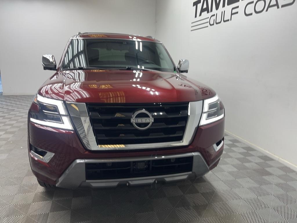 used 2022 Nissan Armada car, priced at $37,000