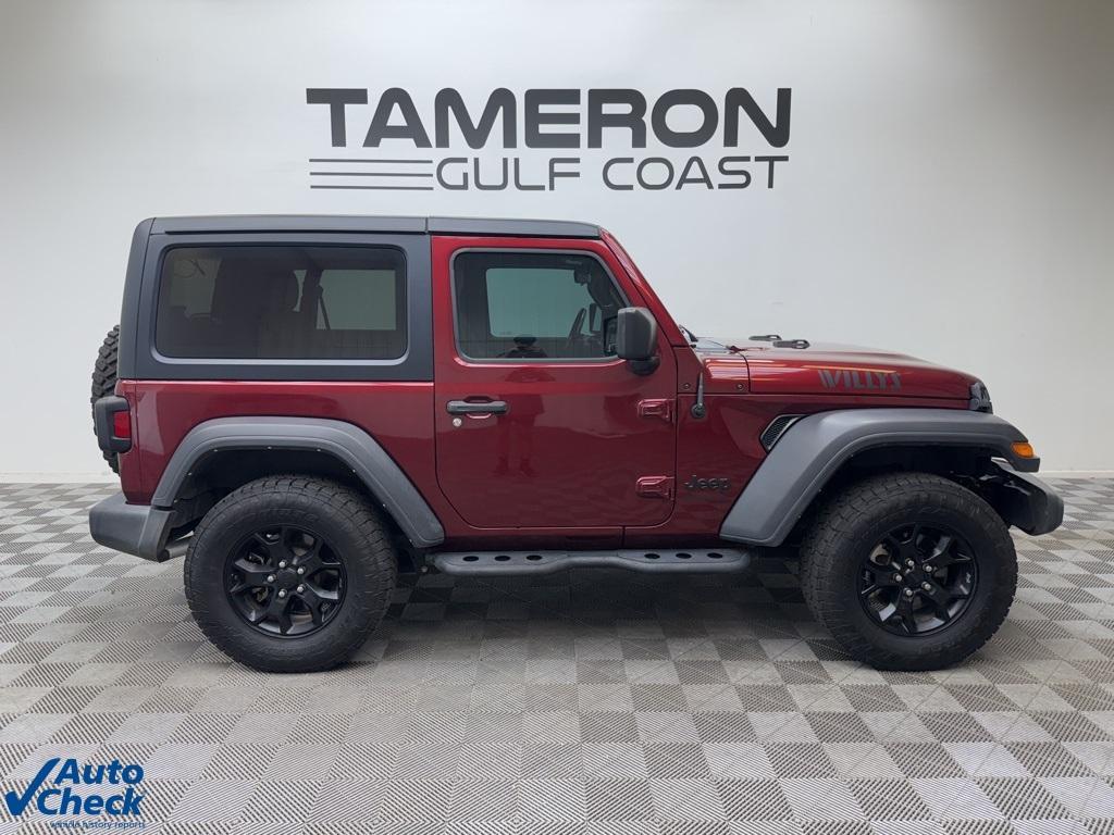 used 2022 Jeep Wrangler car, priced at $28,000