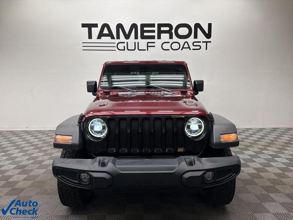 used 2022 Jeep Wrangler car, priced at $28,000