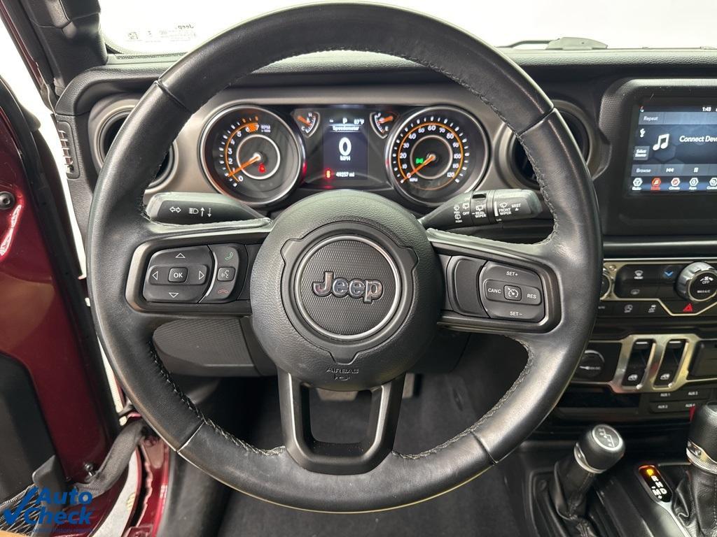 used 2022 Jeep Wrangler car, priced at $28,000