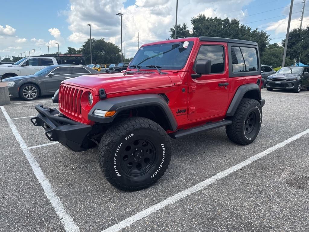 used 2022 Jeep Wrangler car, priced at $27,700