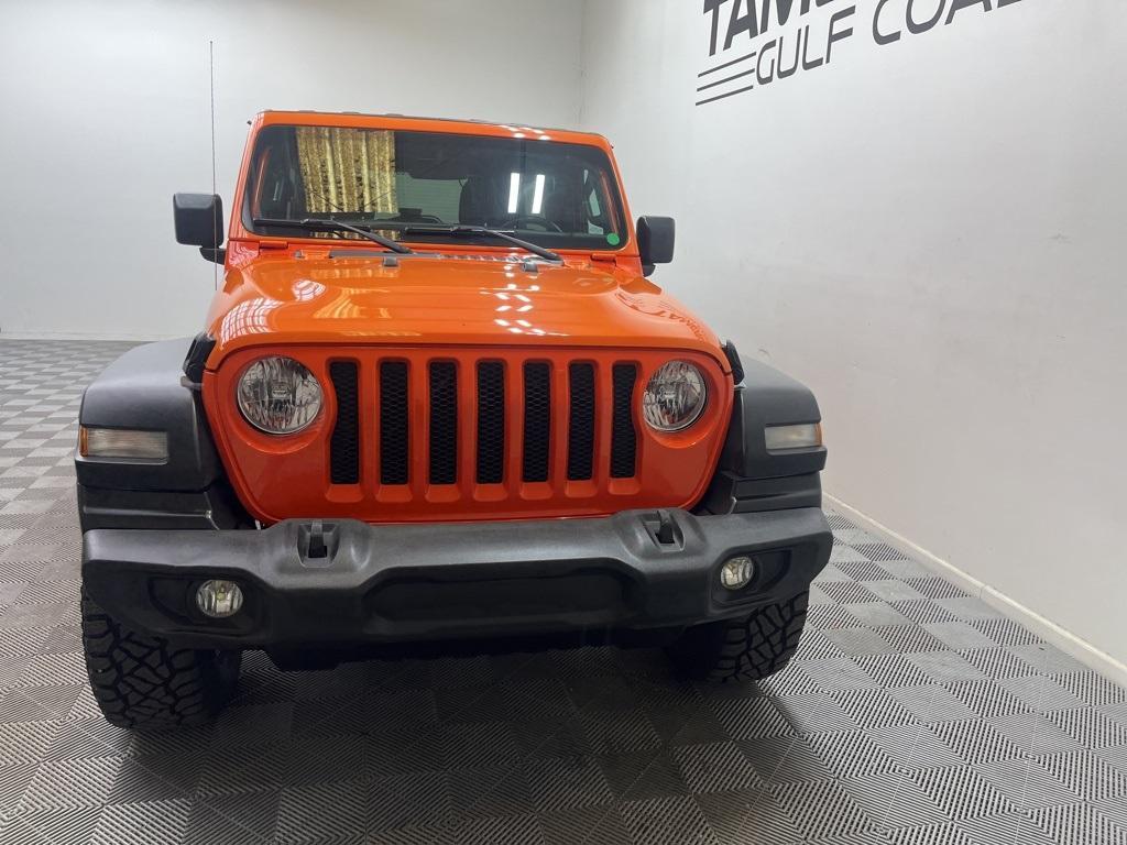 used 2019 Jeep Wrangler Unlimited car, priced at $25,000
