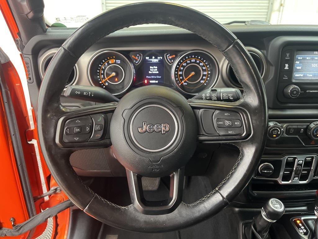 used 2019 Jeep Wrangler Unlimited car, priced at $25,000