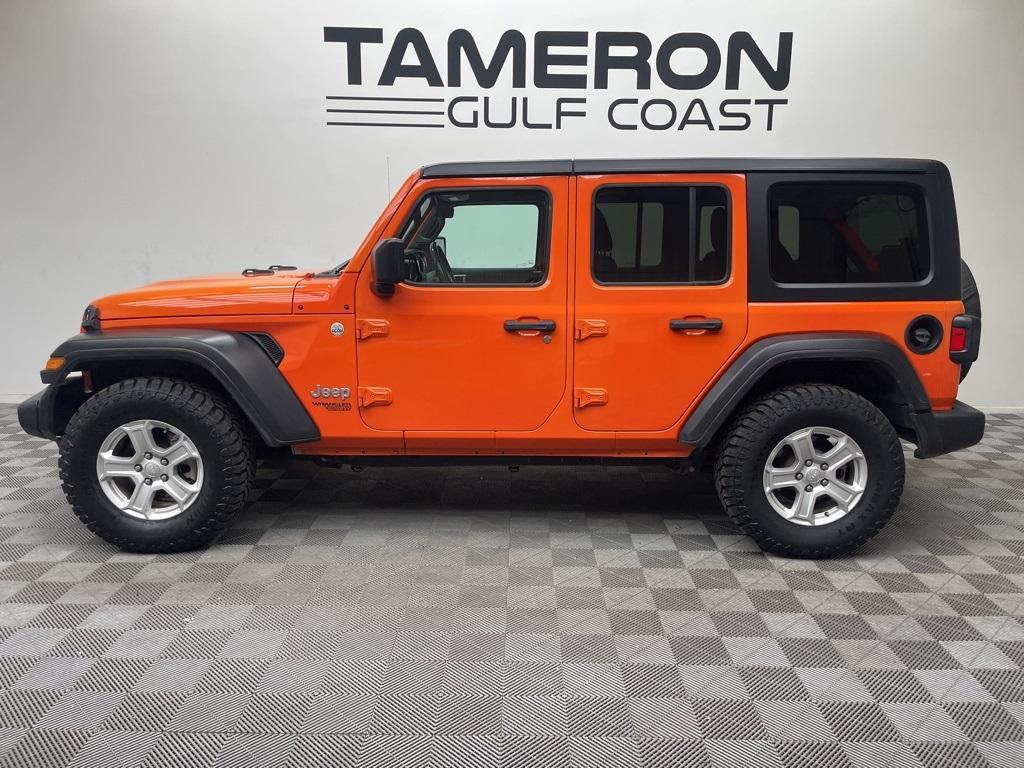 used 2019 Jeep Wrangler Unlimited car, priced at $25,000