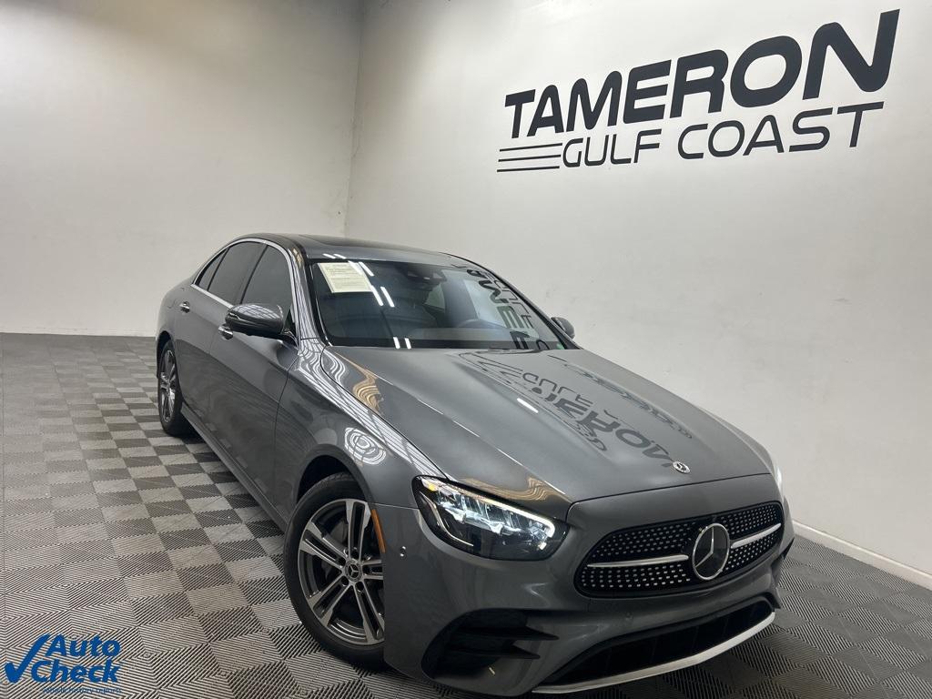 used 2021 Mercedes-Benz E-Class car, priced at $32,000