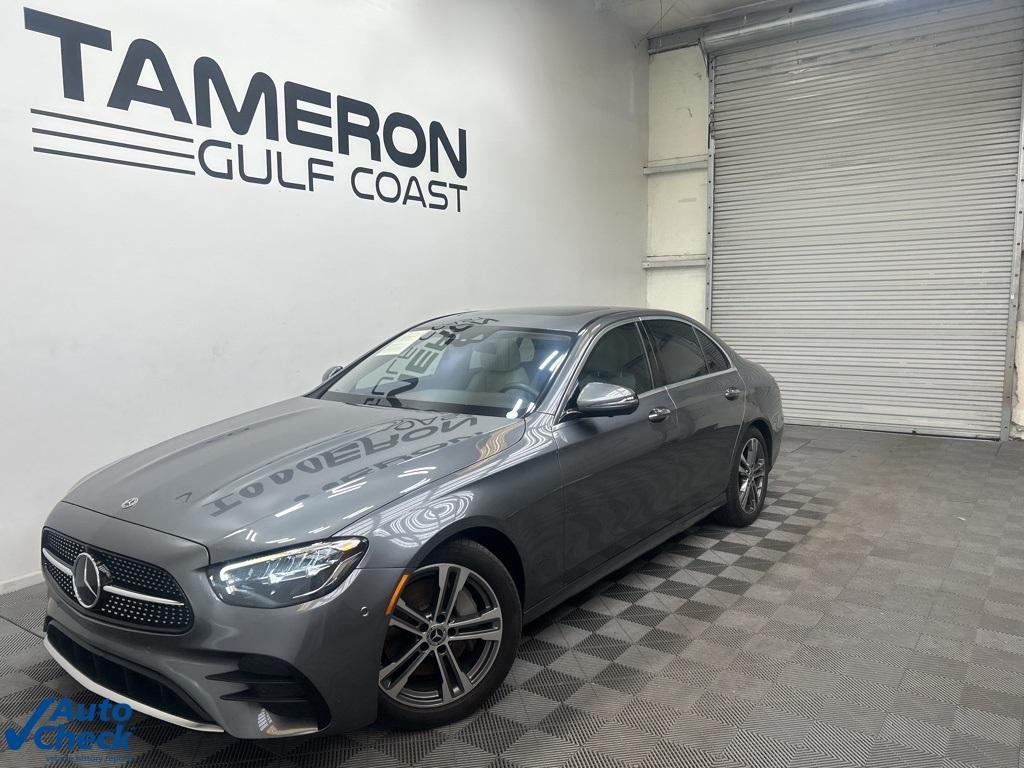used 2021 Mercedes-Benz E-Class car, priced at $32,000