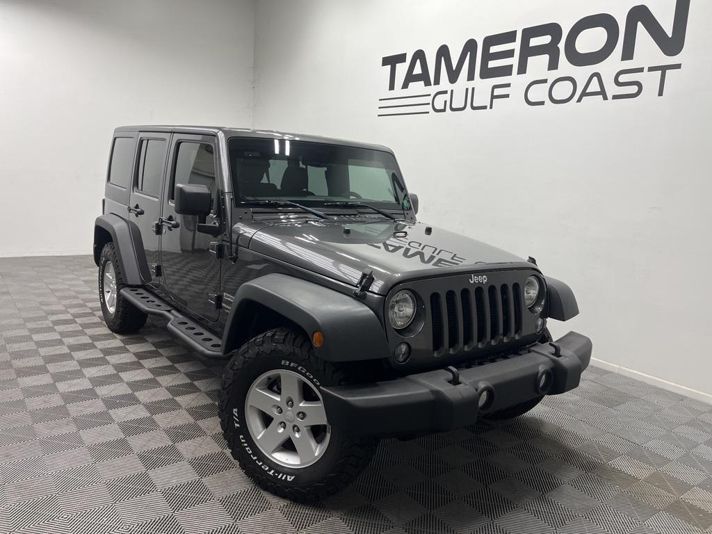 used 2018 Jeep Wrangler JK Unlimited car, priced at $23,000