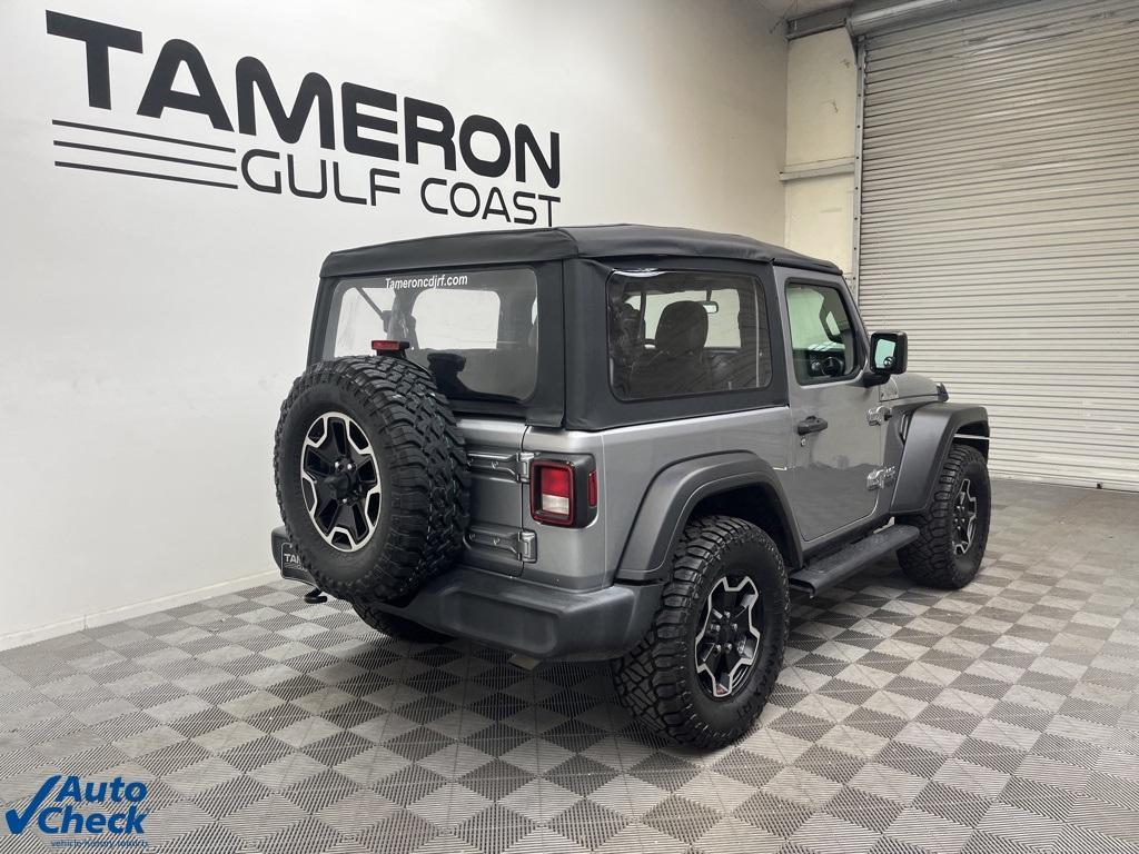 used 2021 Jeep Wrangler car, priced at $25,700