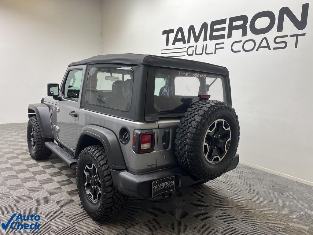 used 2021 Jeep Wrangler car, priced at $25,700