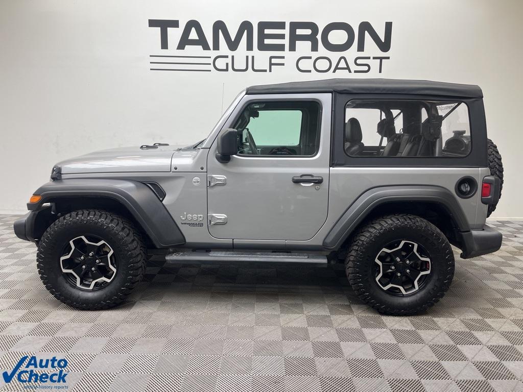used 2021 Jeep Wrangler car, priced at $25,700