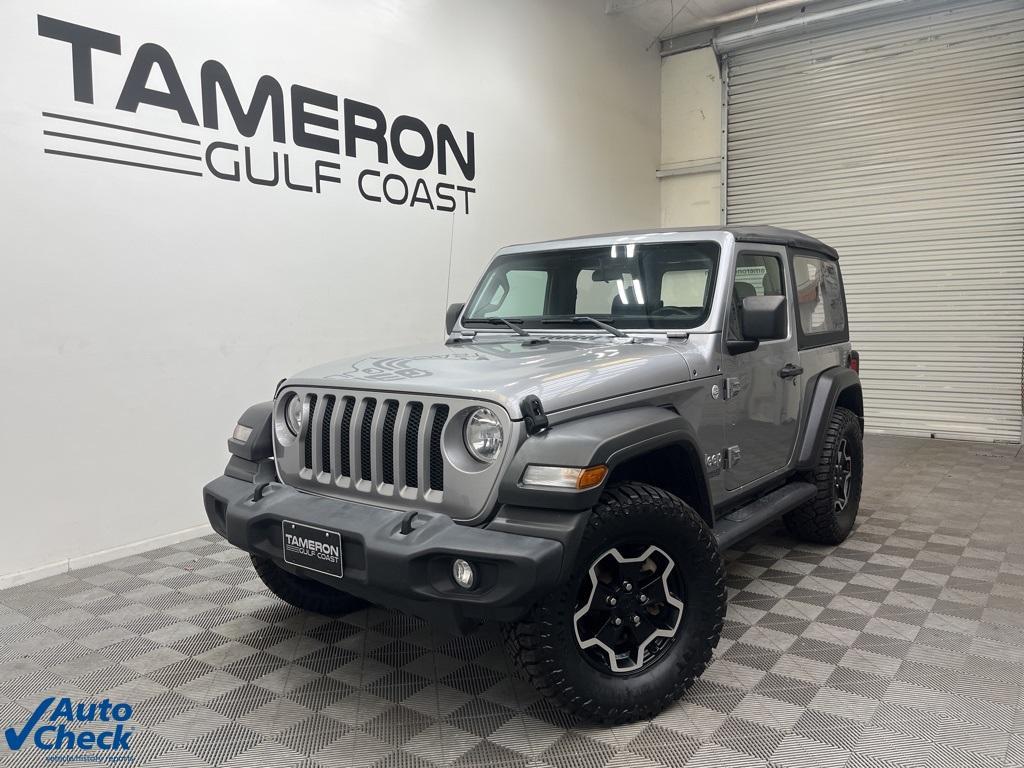 used 2021 Jeep Wrangler car, priced at $25,700