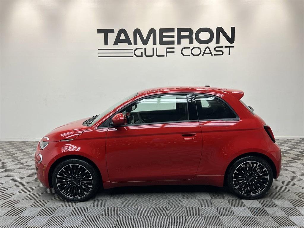 new 2024 FIAT 500e car, priced at $27,500