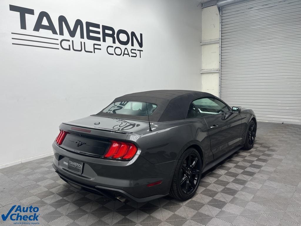 used 2018 Ford Mustang car, priced at $22,000