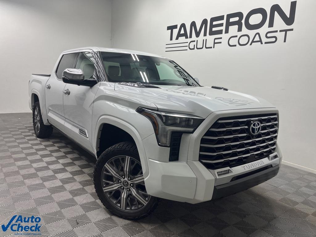 used 2023 Toyota Tundra Hybrid car, priced at $57,000