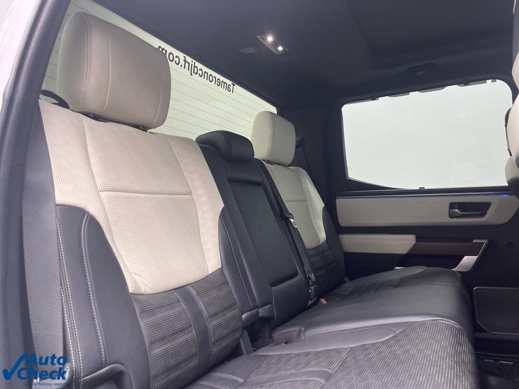 used 2023 Toyota Tundra Hybrid car, priced at $57,000
