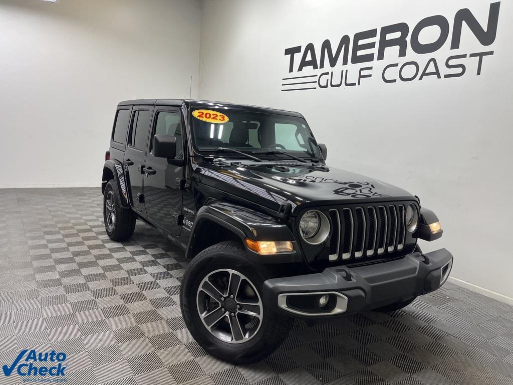 used 2023 Jeep Wrangler car, priced at $31,500