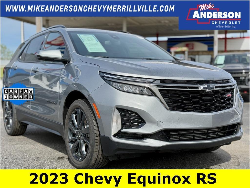 used 2023 Chevrolet Equinox car, priced at $24,989